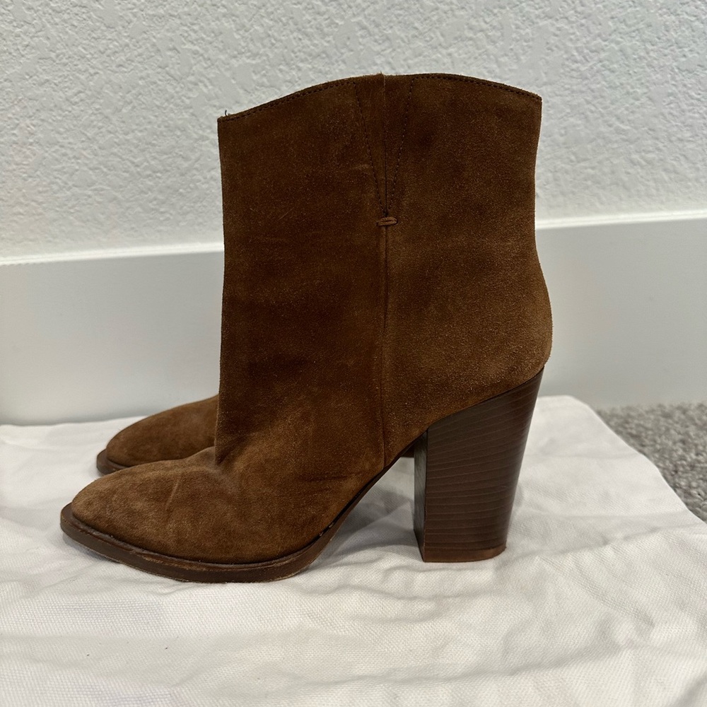 Vince Western Style Bootie